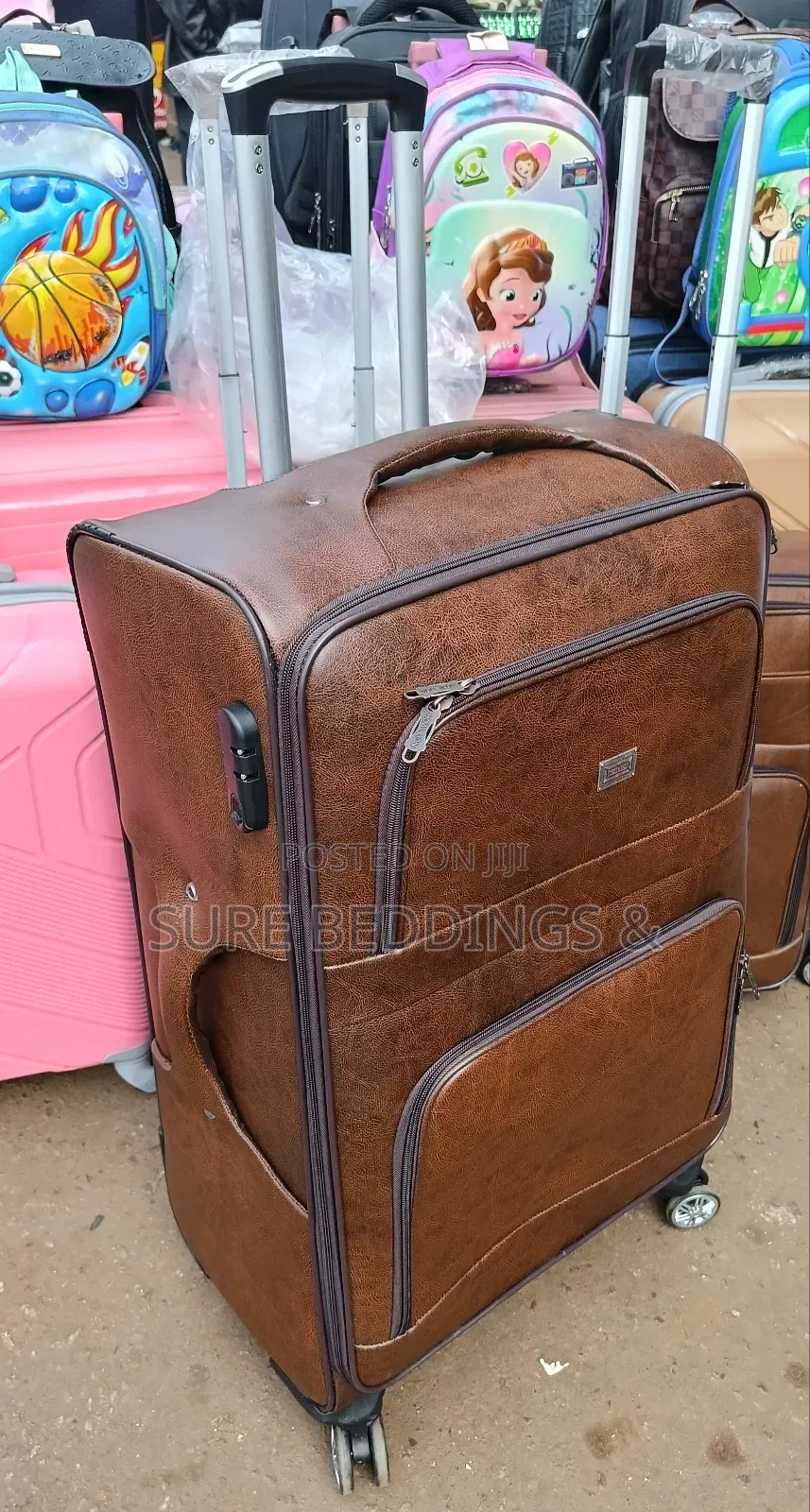 Generic Big Size Leather Suitcase