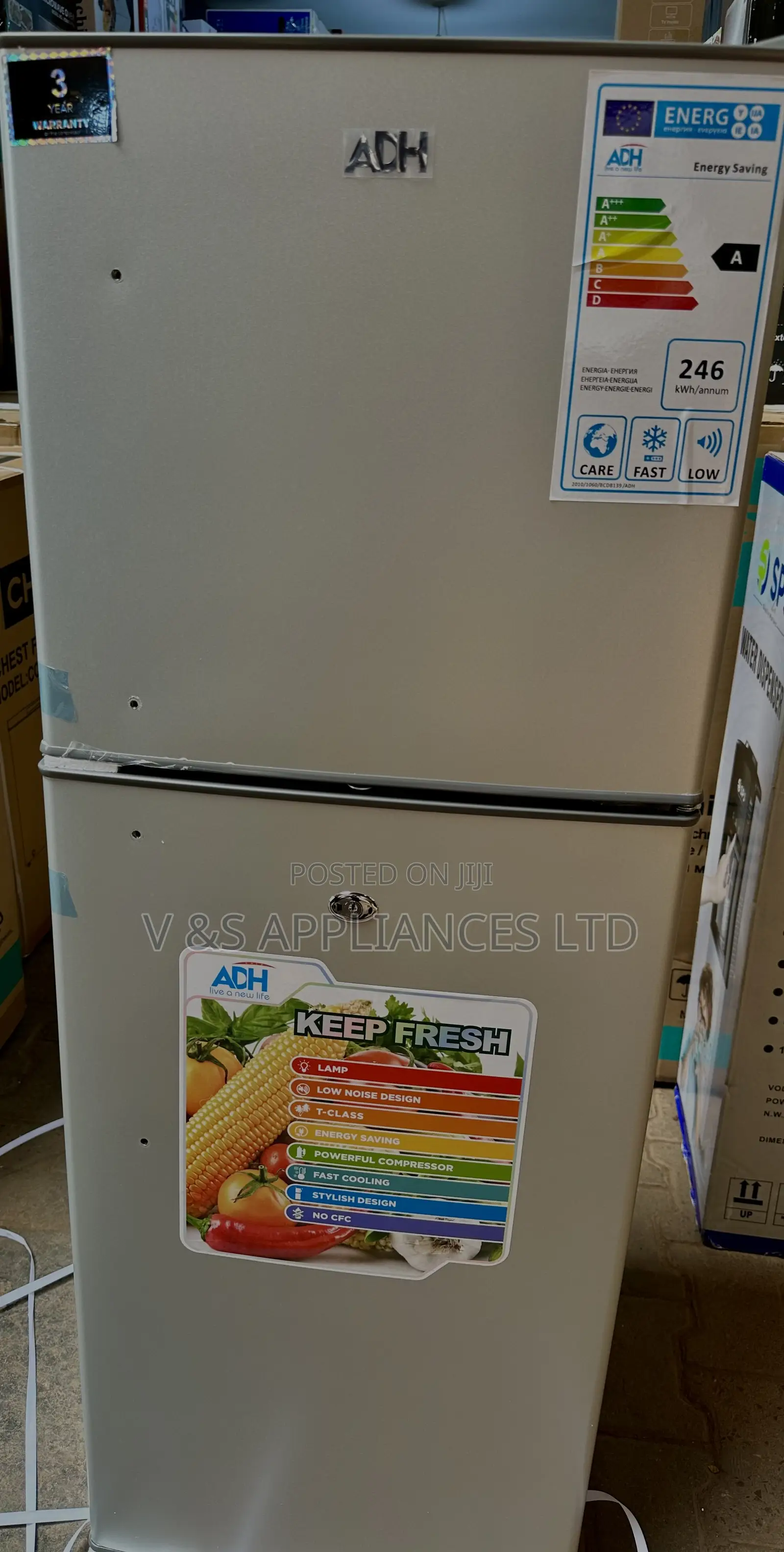 158l Adh Double Doors Fridge