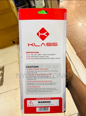 Klass Top-Quality 4-Ways Power Extension