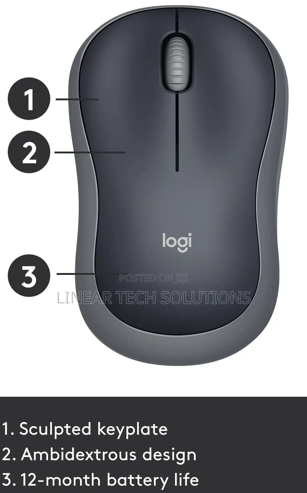 Logitech M185 Wireless Mouse