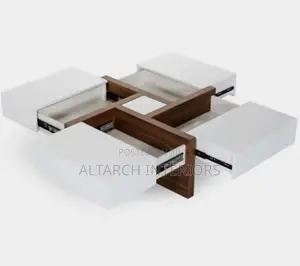 Modern All Sides Drawer Centre Table