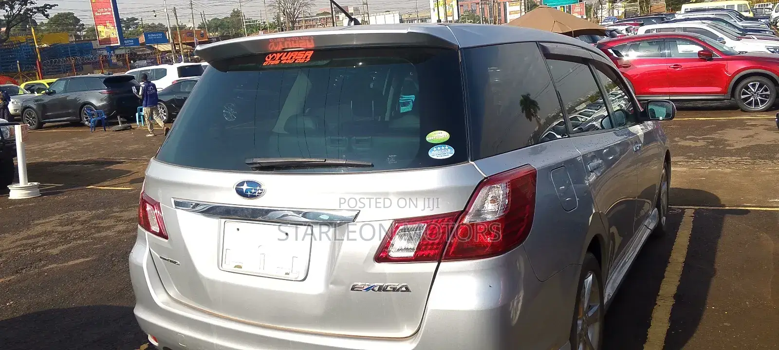 Subaru Exiga 2012 Silver