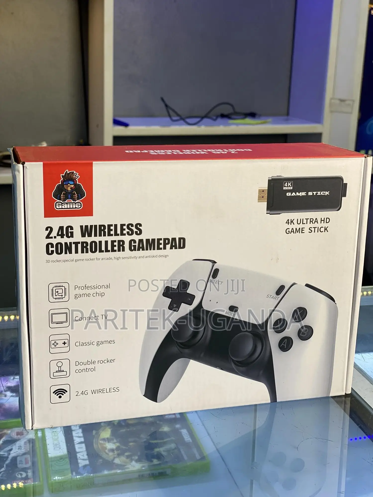 Wireless Controller Gamestick With Pads