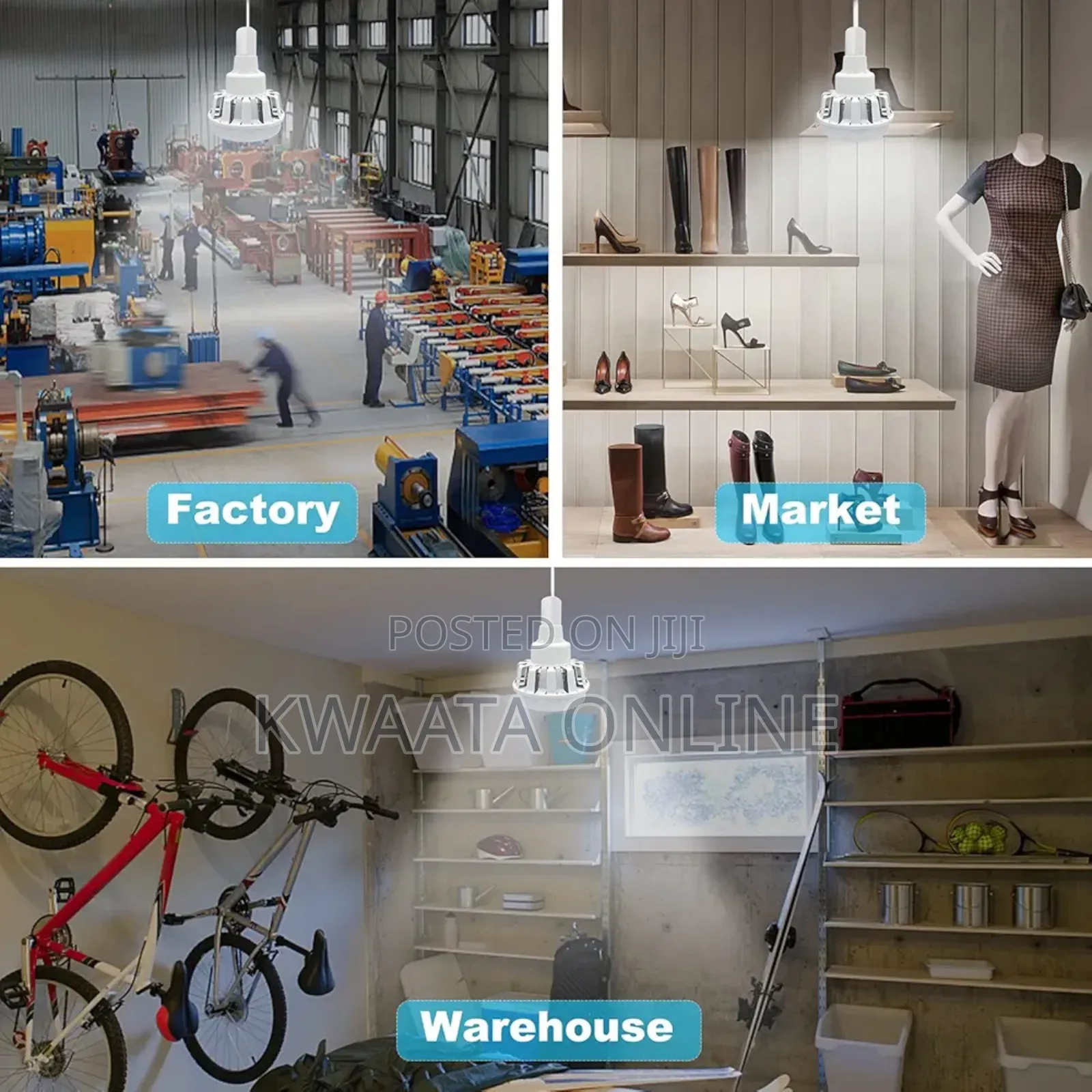 High Light Super Bright Ceiling Light Lamp- 100w