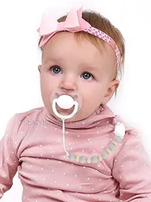 Pacifier Silicone Soother Bpa Free Holder for Newborn