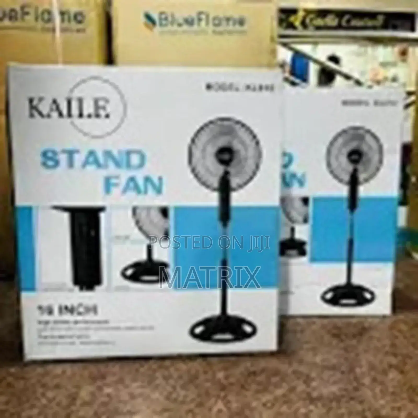 Standing Office Oscillating Adjustable Electric Fan