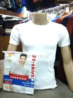 Yarisson Genuine Pure Cotton 3pcs Undershirts-White