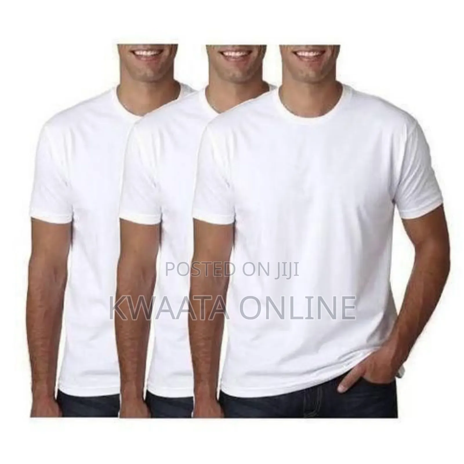 Yarisson Genuine Pure Cotton 3pcs Undershirts-White