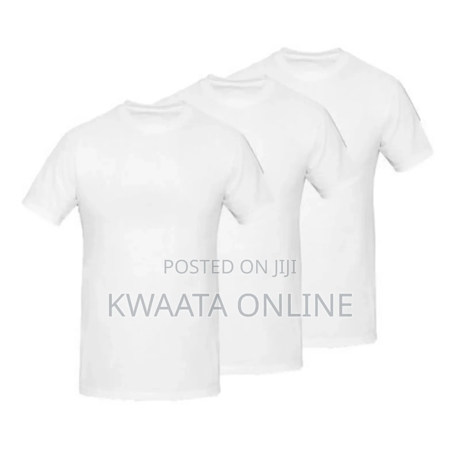 Yarisson Genuine Pure Cotton 3pcs Undershirts-White