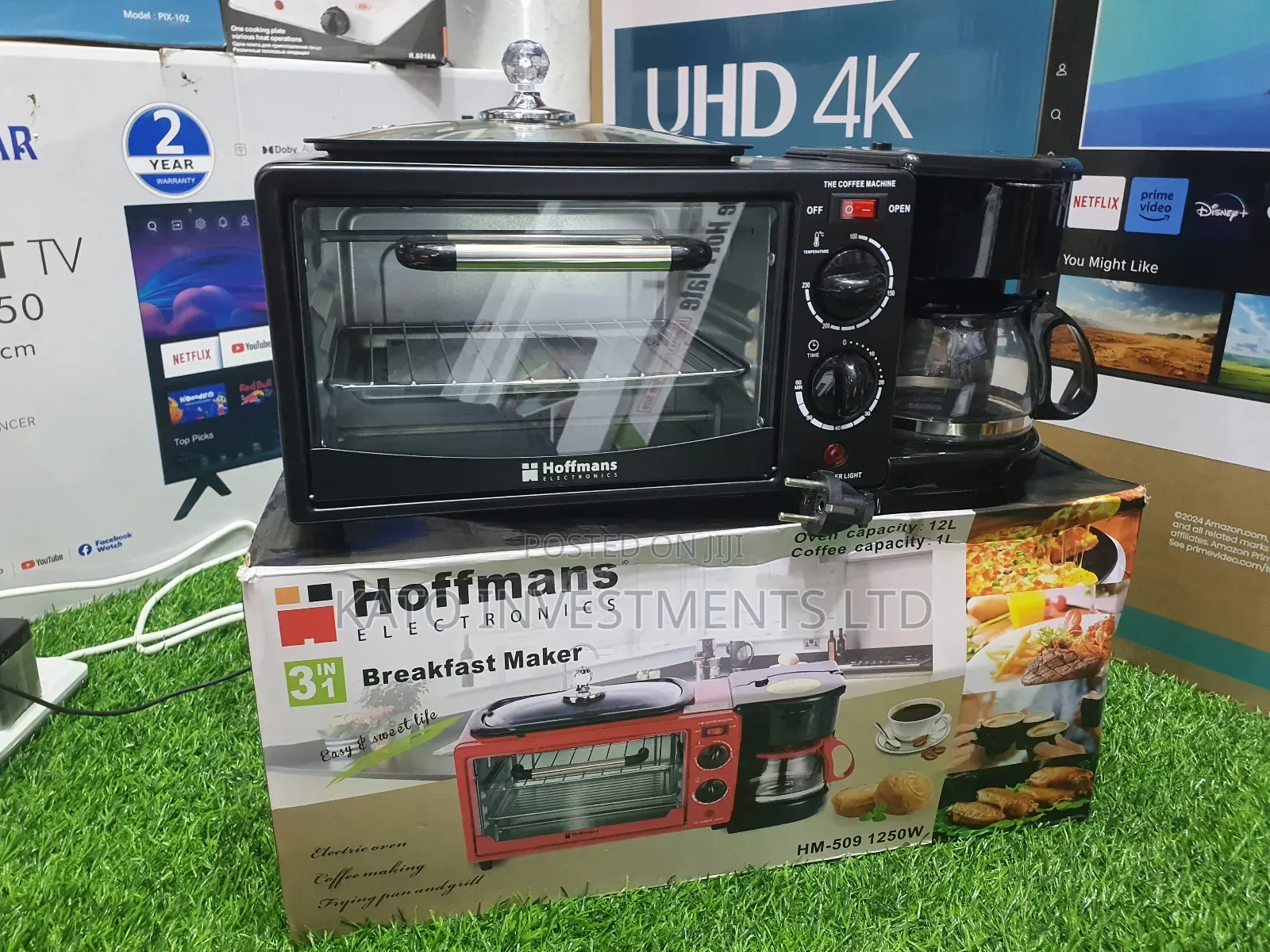 Breakfast Maker With Coffee Maker And Oven