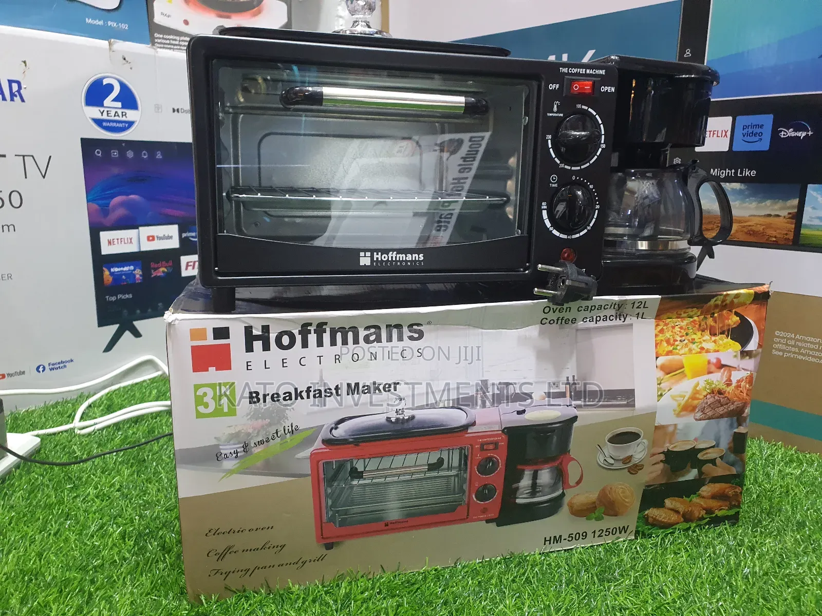 Breakfast Maker With Coffee Maker And Oven