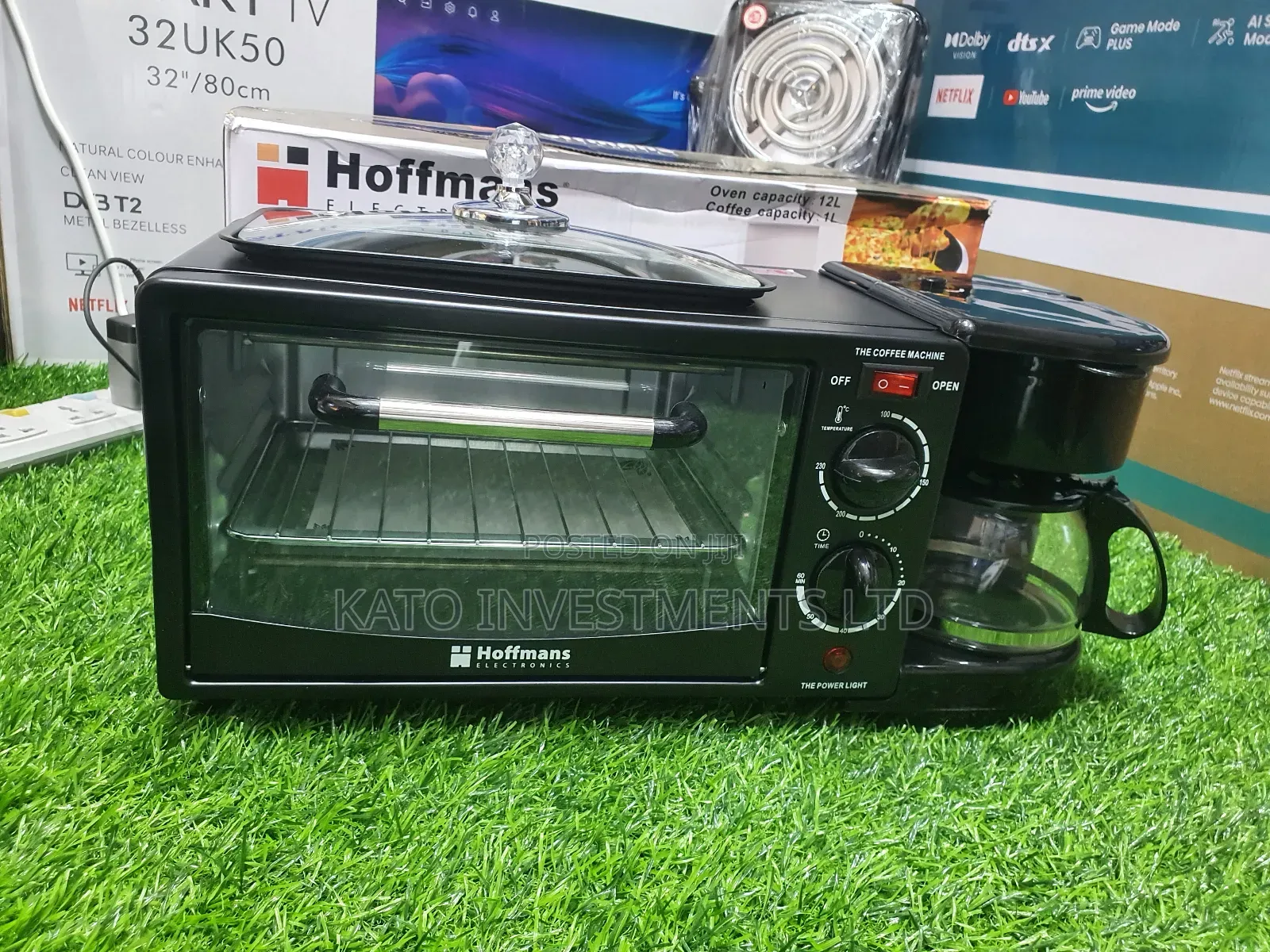 Breakfast Maker With Coffee Maker And Oven