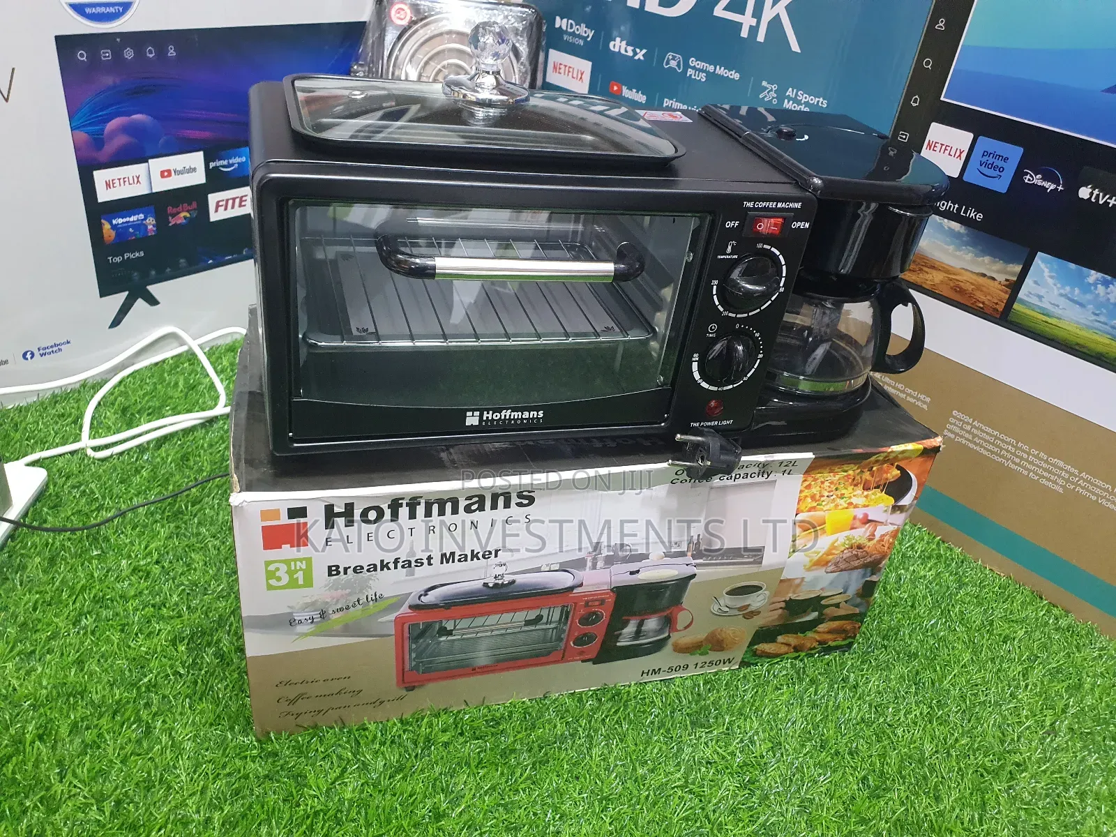 Breakfast Maker With Coffee Maker And Oven