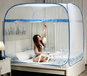 Mosquito Net Pop Up Doppelt Bed Canopy