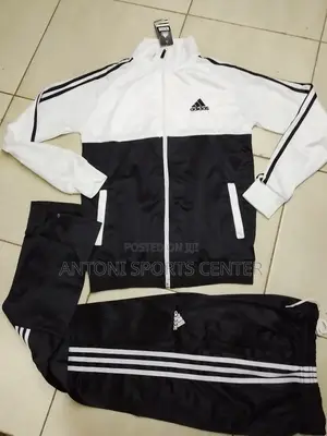 Original Track Suit White and Black Color