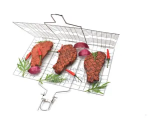Portable BBQ Grill Basket Net