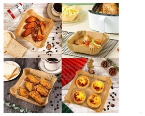50 PCS Disposable Air Fryers Baking Paper Liners