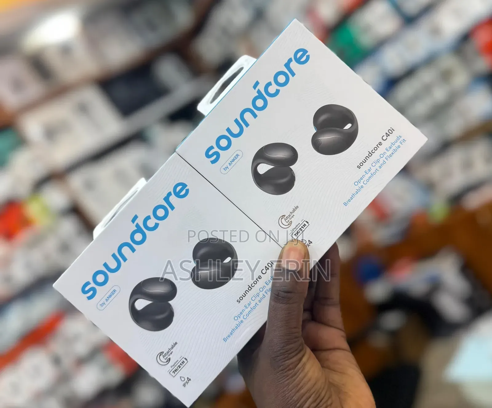 Soundcore C40i Open Ear Clip on Earbuds