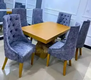 High Quality Soft 6 Seater Dining Set