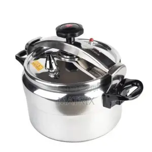 5 Liters / 5l / 5 Litres Aluminium Pressure Cooker - Silver