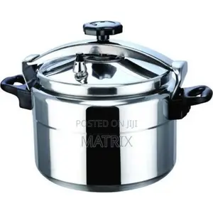 5 Liters / 5l / 5 Litres Aluminium Pressure Cooker - Silver