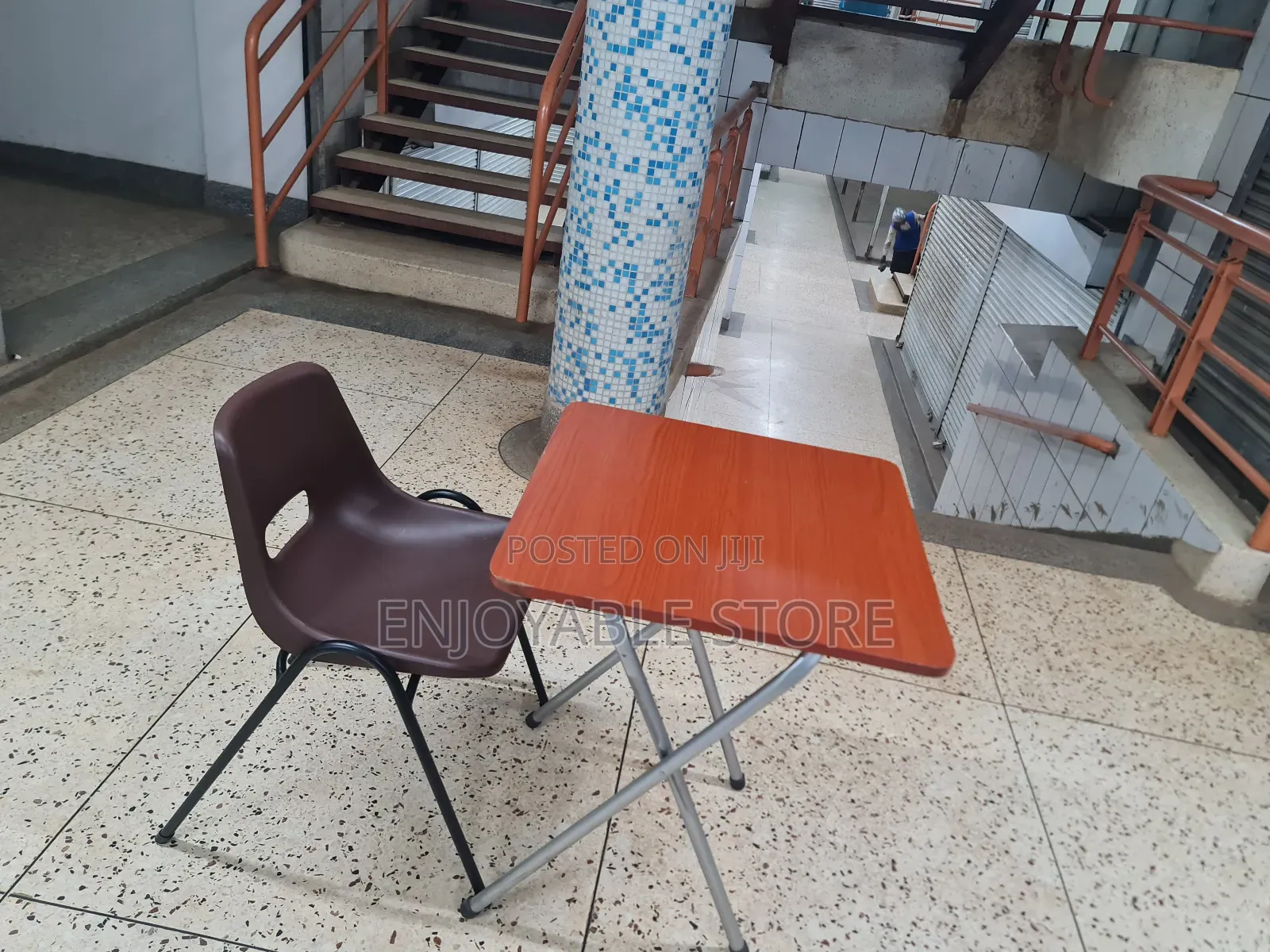 Foldable Table and Chair for Reading/Dining/Balcony.