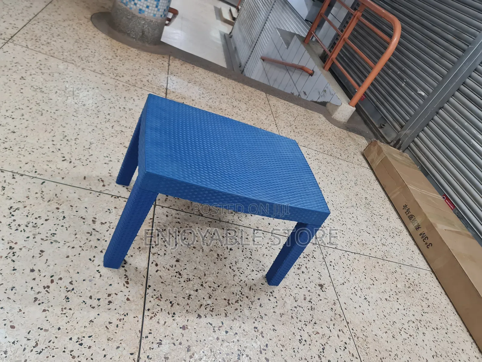 Checked Plastic Table Checked Plastic Table