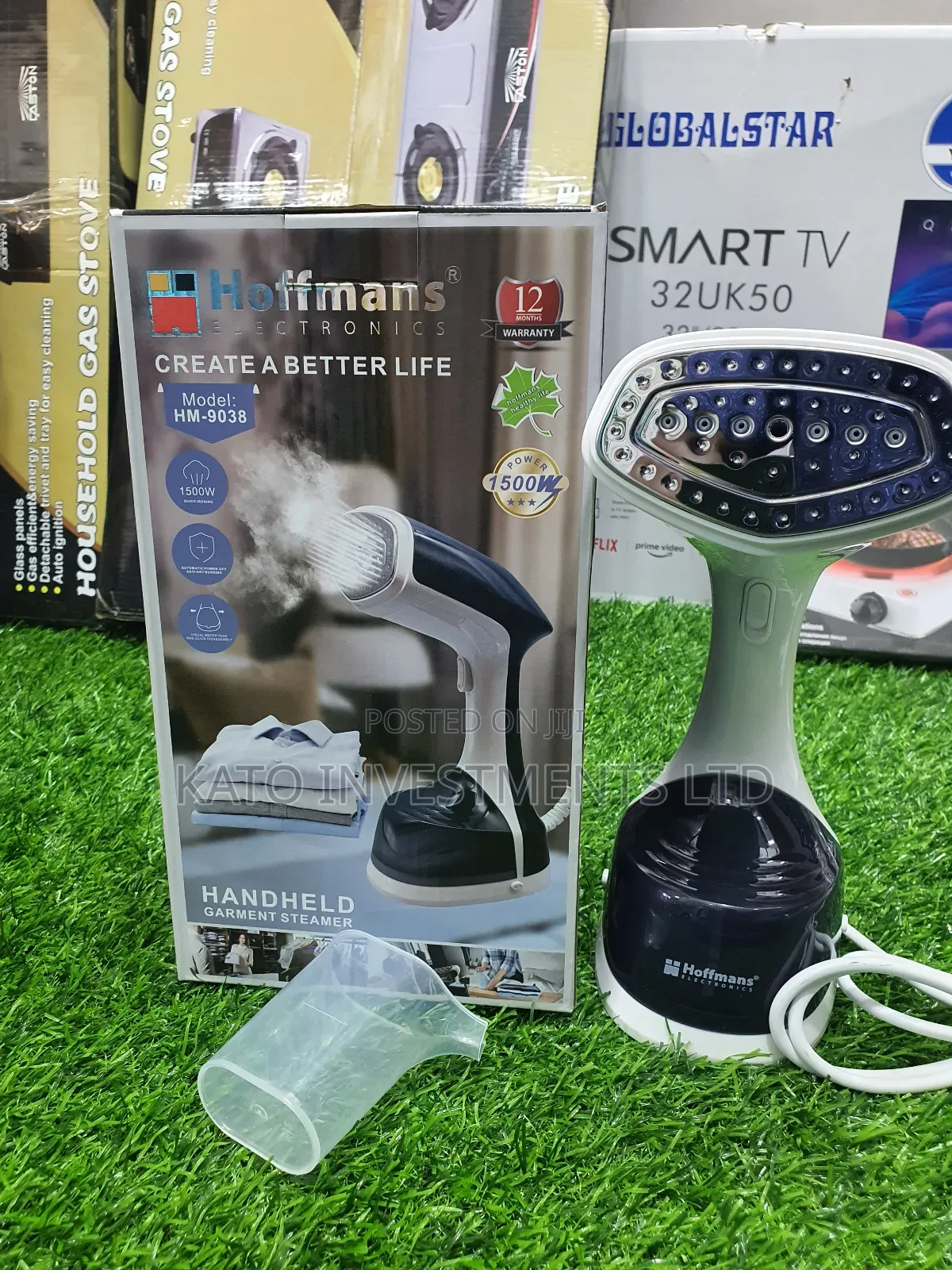 Hoffmans Hand Held Garment Steamer Hm-9038