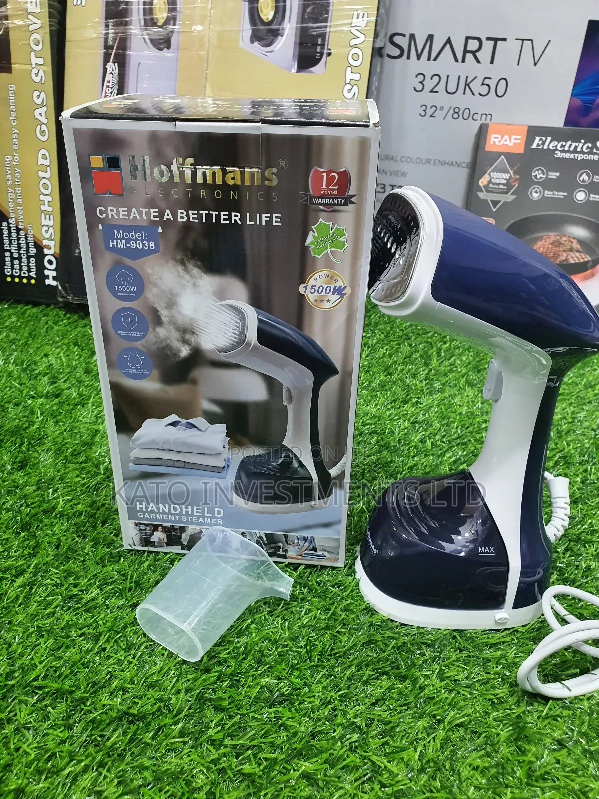 Hoffmans Hand Held Garment Steamer Hm-9038