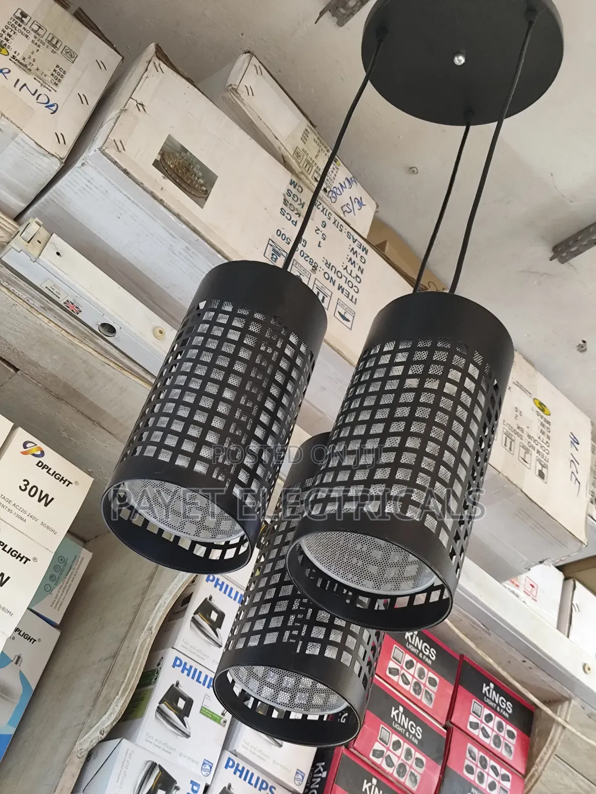 BML 3in1 Black White Pendant Light