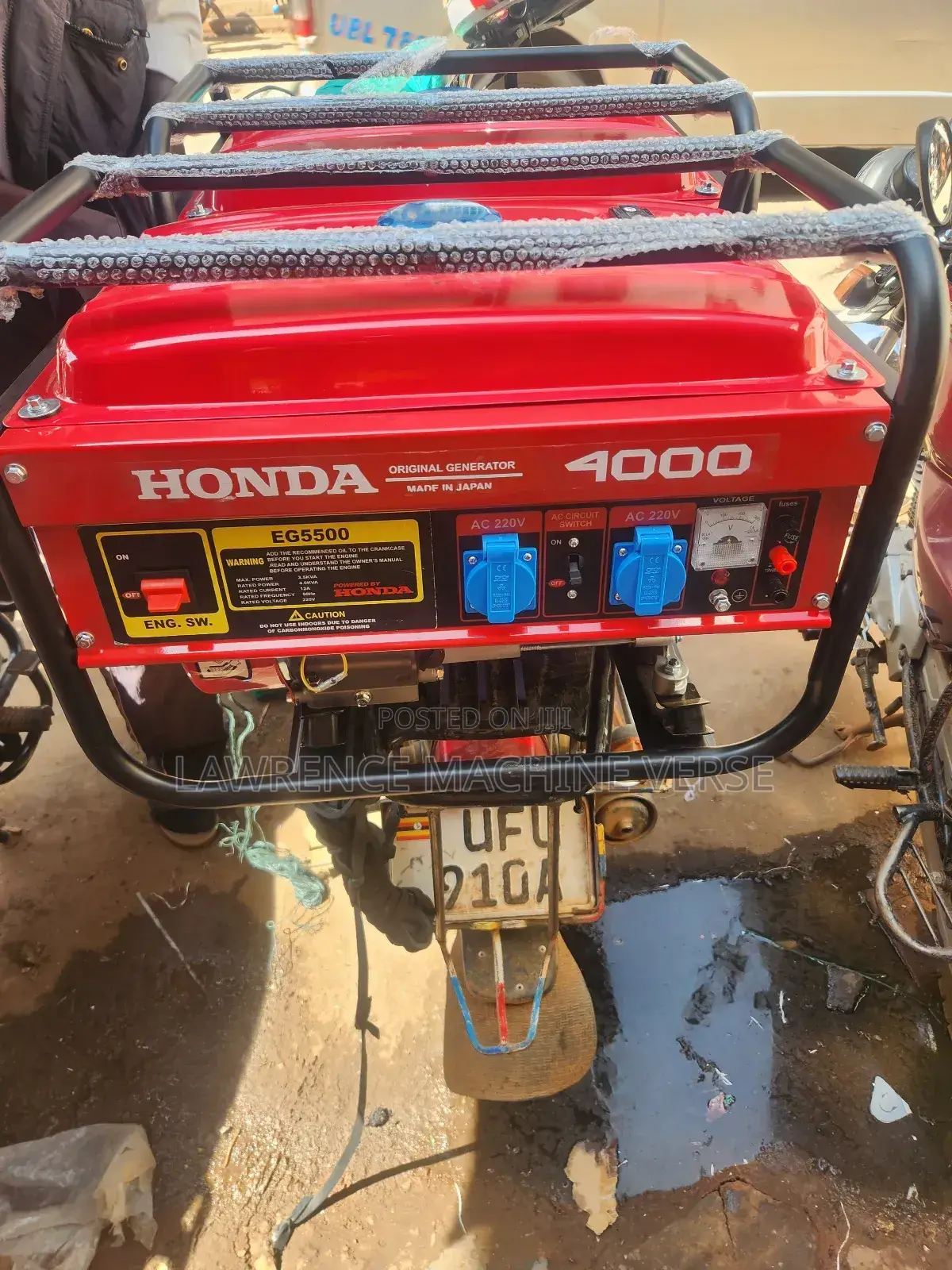 Honda Generator 4000da 8hp