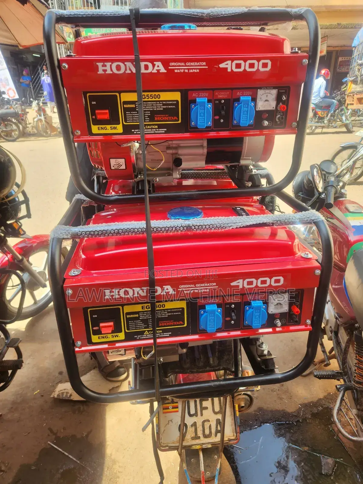 Honda Generator 4000da 8hp