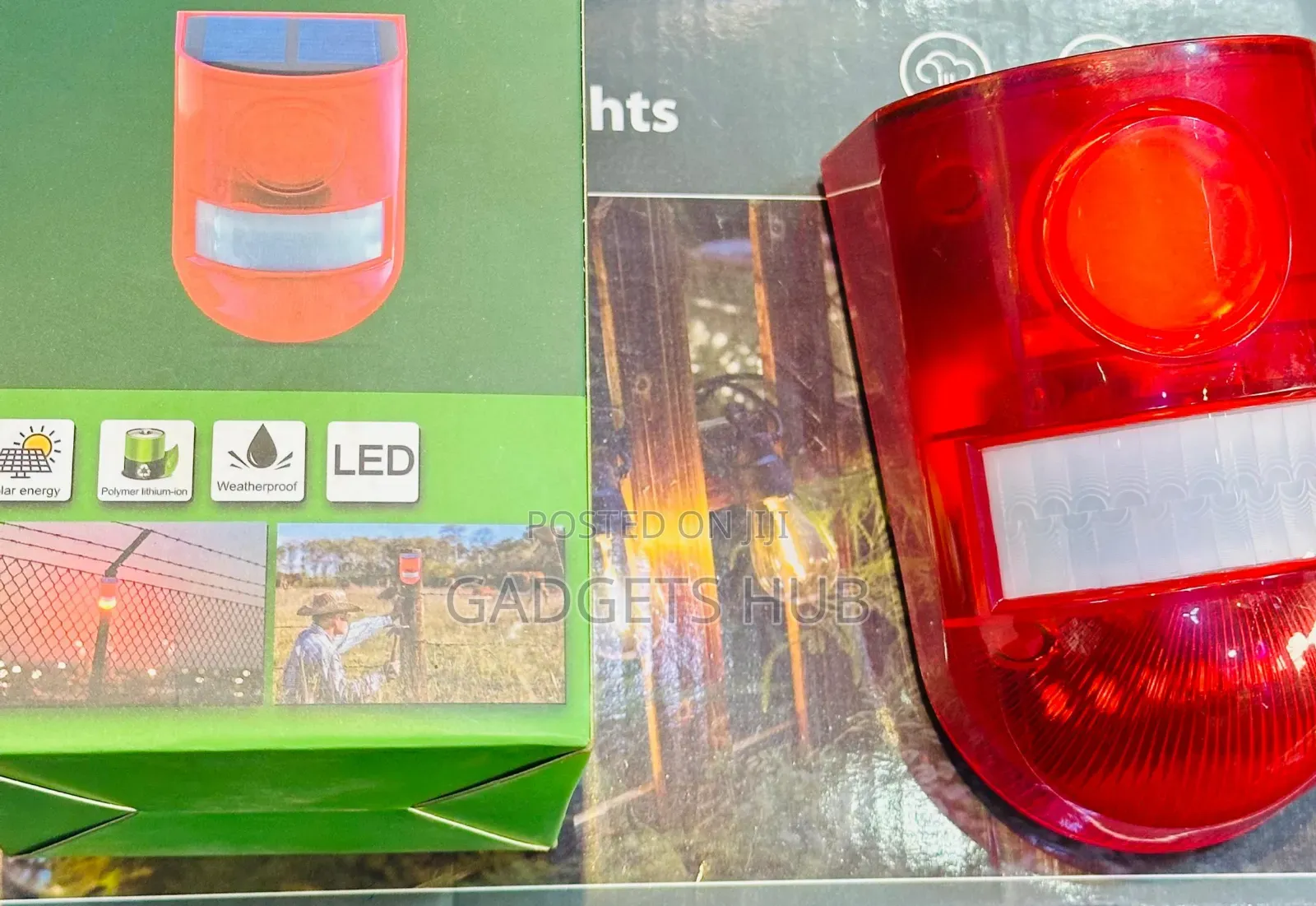Solar Alarm Lamp Mini Alarm