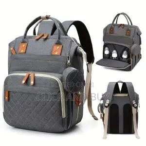 Diaper Backpack - Grey
