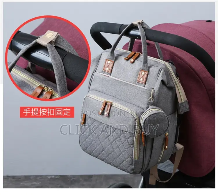 Diaper Backpack - Grey