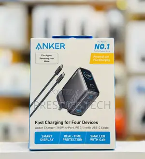 Anker 140w Gan Power Adapter / Charger With Usb C Cable