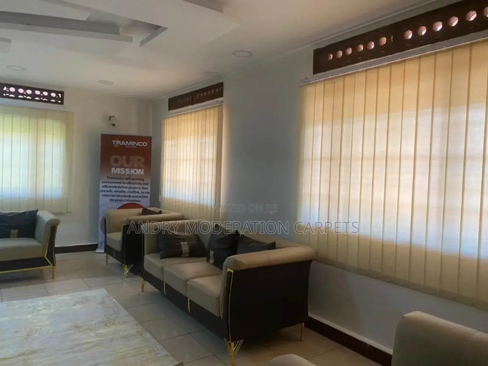 Yellowish Vertical Blind Curtains