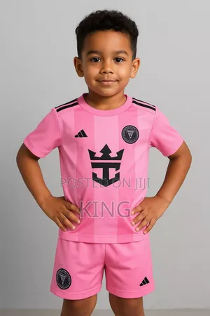 Kids Pink Jersey. Inter Miami