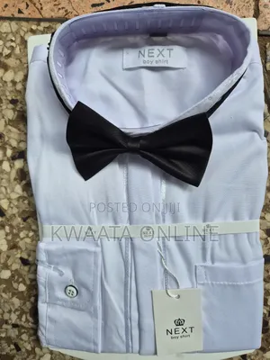 Boy's Bowtie Shirt Premium Quality Style