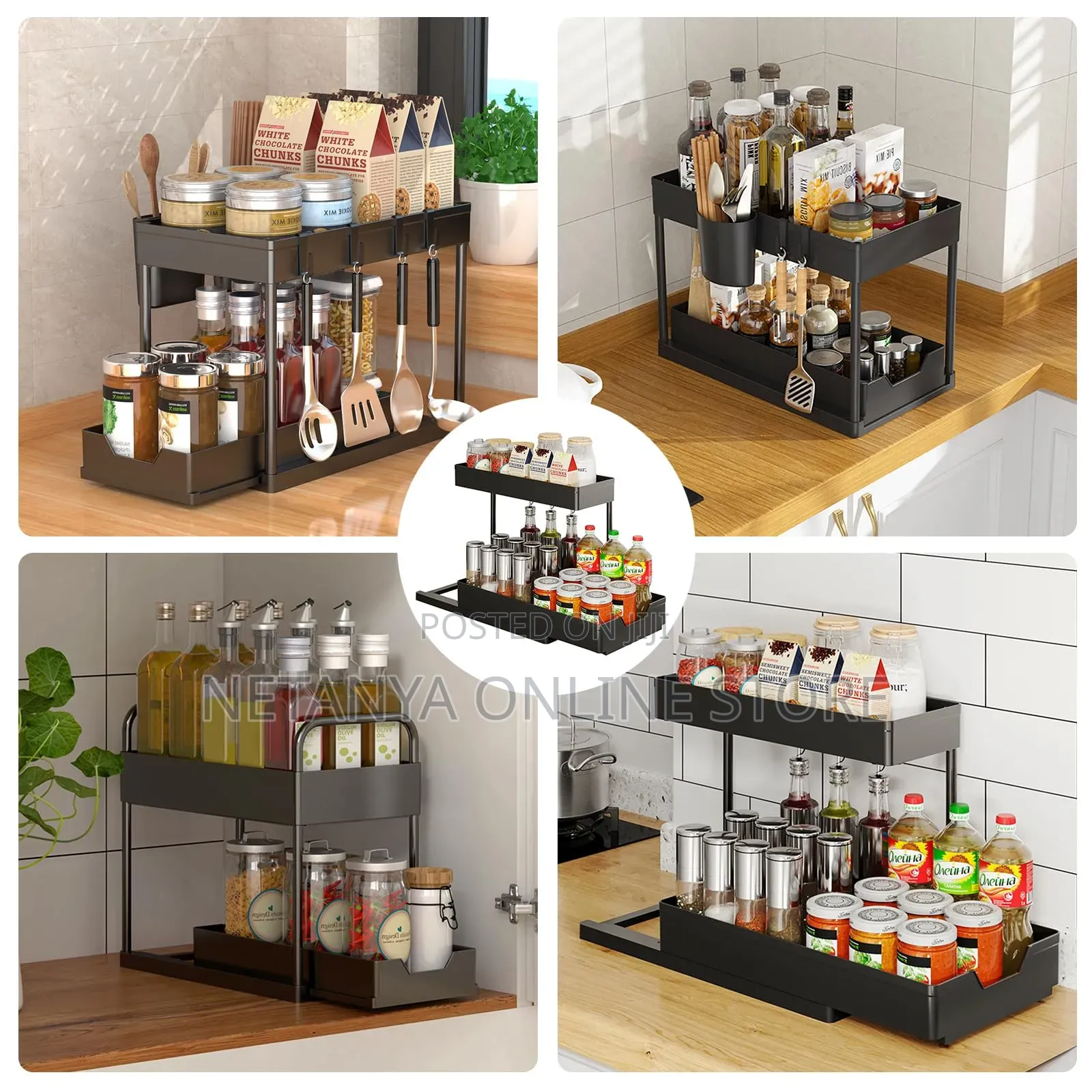 2 Tier Pull Out Organizer