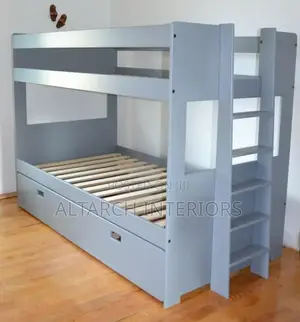 Double Decker in Grey With Under Drawer