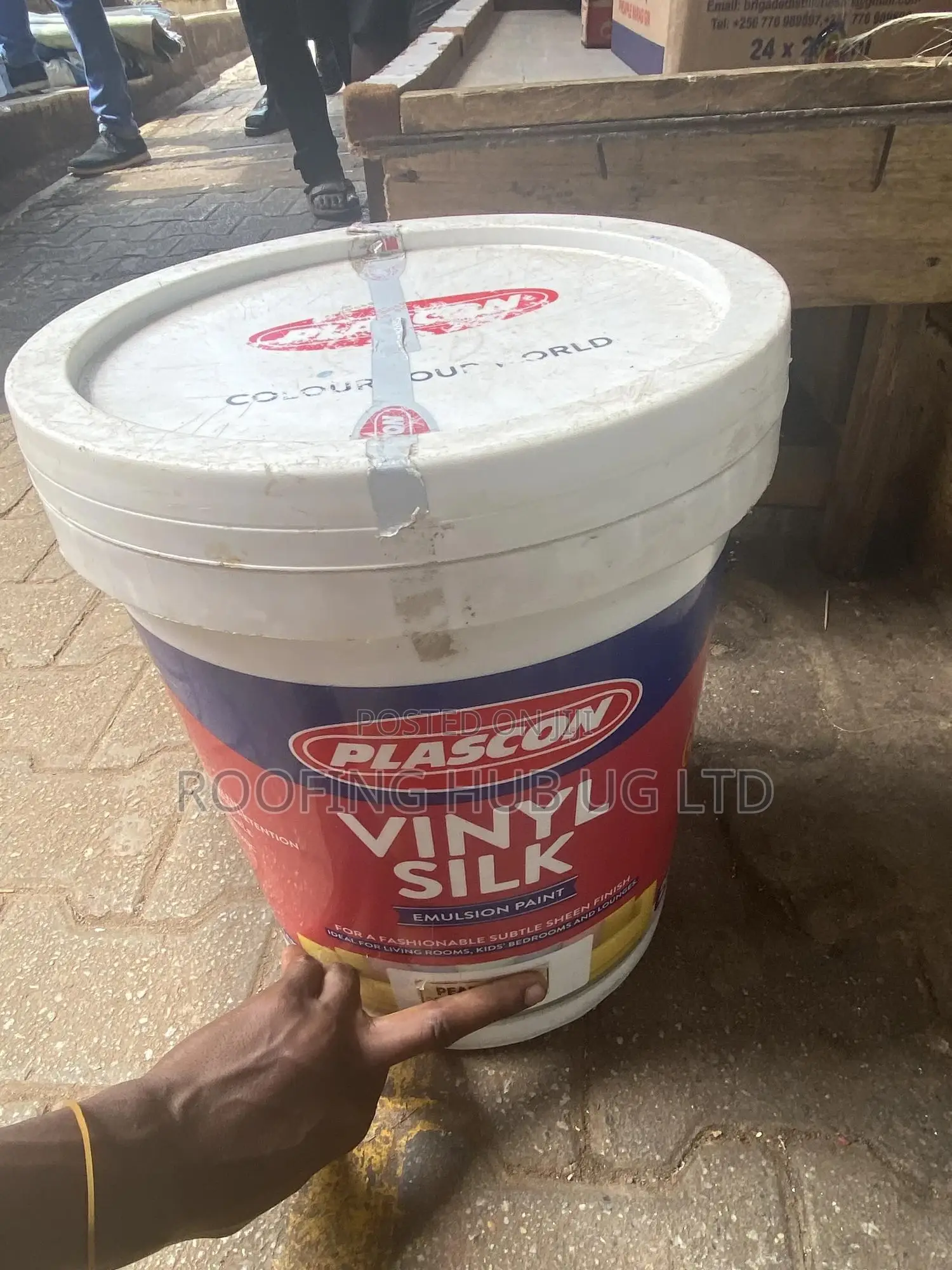 Vinyl Silk Paint