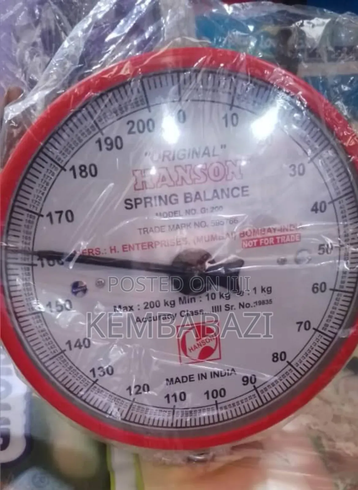 Hanson Original Mechanical Weighing Scale 200kg