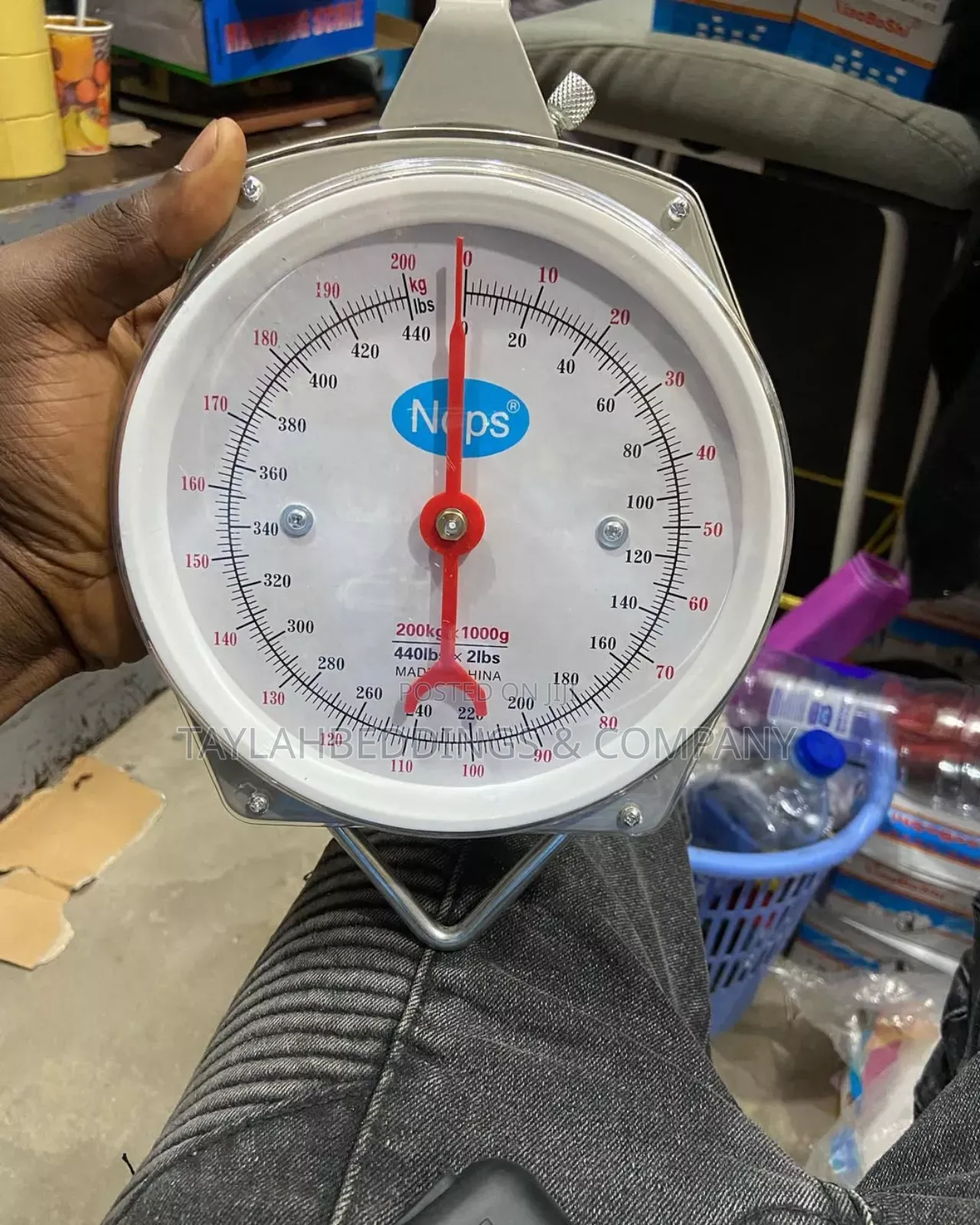 Hanging Scale, High Precision, Analog Type, Maximum 200 Kg