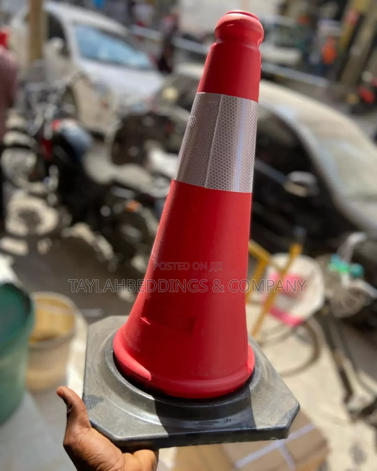 Multipurpose Pvc Safety Cone High Visible Reflective Collar