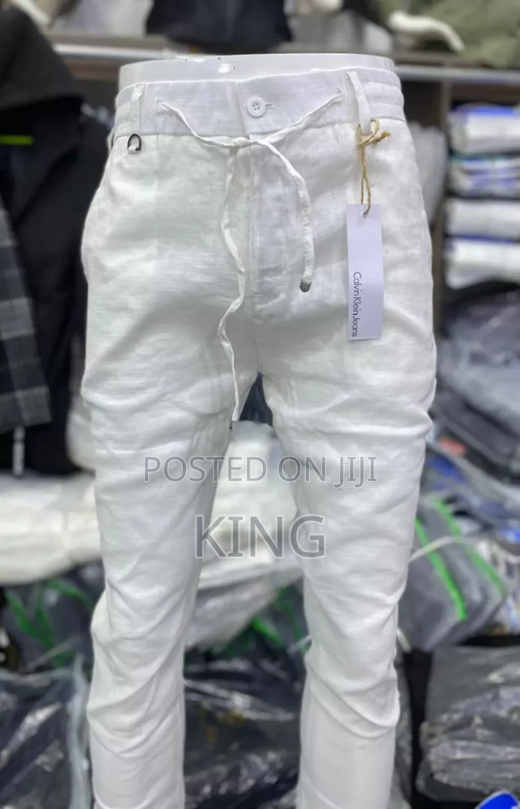 Modern -Fit Linen Pants