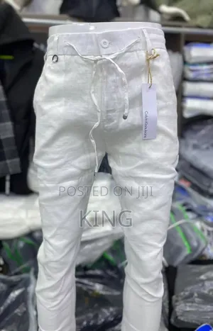 Modern -Fit Linen Pants