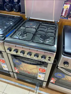 Klass Euro Pool Burners 3gas + 1electric 50cm by 60cm Cooker