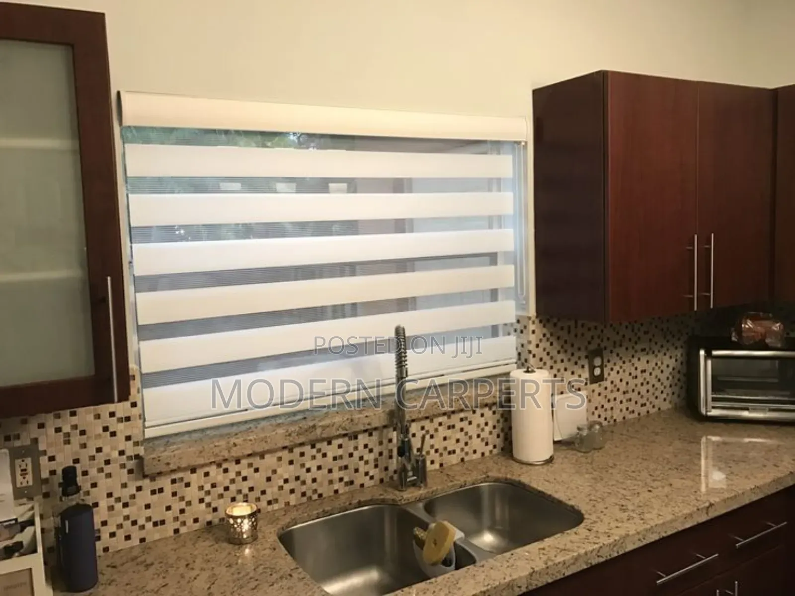 Kitchen Zebra Blinds