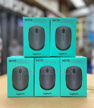 Logitech M170 Mouse Black 3 Buttons